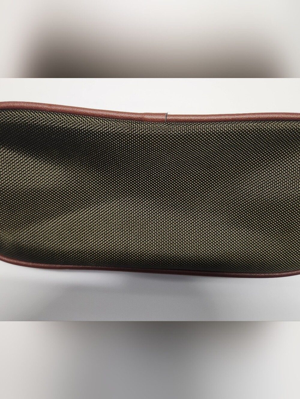 Robert Graham Olive Green and Brown Men's Travel Pouch - Picture 4 of 7